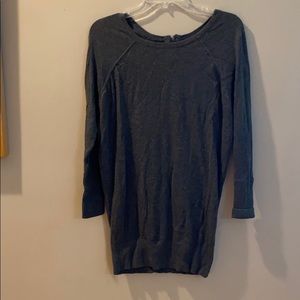 Wearing your 💙on your sleeve grey long sleeve XS {094}